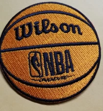 Wilson NBA Basketball Embroidered Patch approx 3"