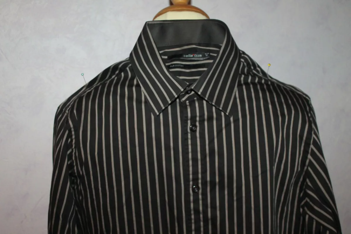 CHEMISE ML HOMME CELIO CLUB TAILLE M 39 40 eBay