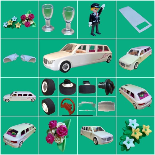 Playmobil 9227 Hochzeit Hochzeitlimousine Ersatzteile zum auswählen #PM27
