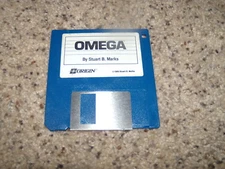Omega for Commodore Amiga Program on 3.5" disk