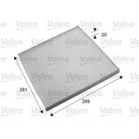 Valeo Innenraumfilter Partikelfilter FüR Nissan Murano II Z51 Teana J32