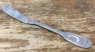 Gibson Gia19 GIA 19 Fiddle Flat Handle Master Butter Knife Outline Stainless Oar