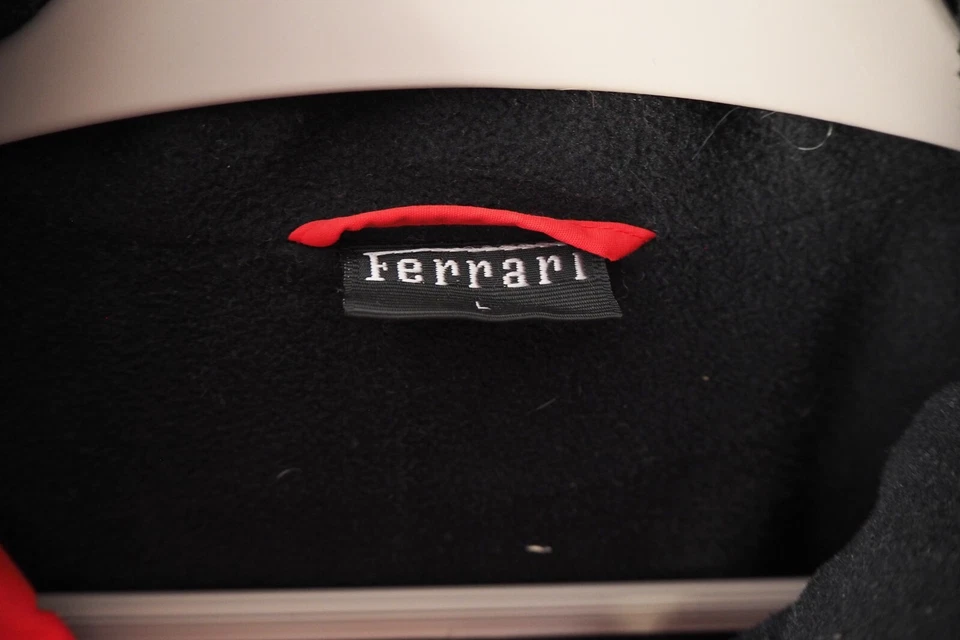 Vintage FERRARI Jacket Full Zip Size L red 90s Formula 1 racewear F1 Team - Image 4 of 4