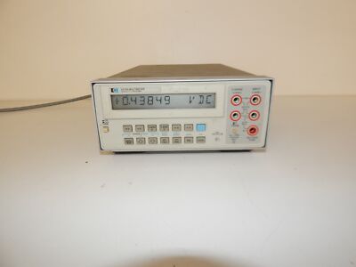 HEWLETT PACKARD HP 3478A 5.5 Digital Multimeter ~ HEWLETT PACKARD (UWN77)