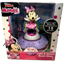 Disney Minnie Mouse Light and Sound Rotating Room Glow Night Light