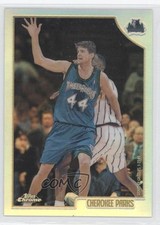 1998-99 Topps Chrome Refractor Cherokee Parks #211 0b9