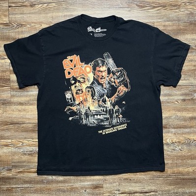 Evil Dead Graphic Shirt Size XL 40th Anniversary Limited Edition Horror Groovy
