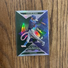2025 Panini Crusade, Carson Benge, Green Crusade /249, No. 26