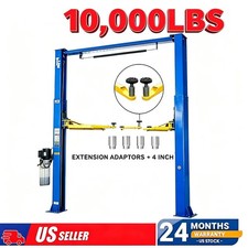 Tce 2 Post Car Lift Auto Truck Hoist 10000 Lb Overhead Clear Floor 220 Volt