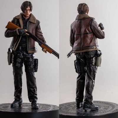 New Resident Evil 4 Remake Collector s Edition Leon Statue Figure Box Set Toys