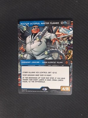 Doctor Octopus, Master Planner Borderless - Marvel's Spider-Man - Mythic - NM MTG