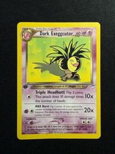 Dark Exeggutor 33/105 Neo Destiny 1st Edition Pokemon Card 2000 LP on eBay