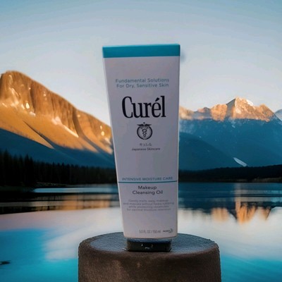 Curel Intensive Moisture Care Makeup Cleansing Oil (Sealed In Box) - 5 oz /150ml
