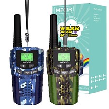Walkie Talkies for Kids Toys for Boys, Rechargeable, 2 Pack, 3 Miles Range, 2...