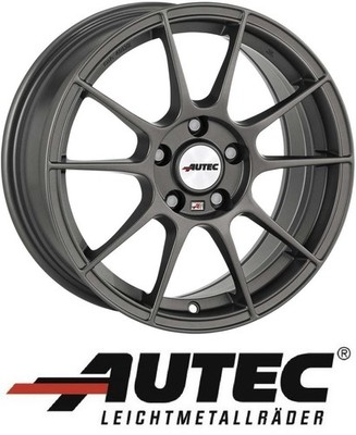 4x Autec Wizard 8X18 5/112 ET35 Gunmetal matt