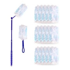 180  Dusters Multi Surface Duster Refills Kit Extender Handle 1 Long Handle ...