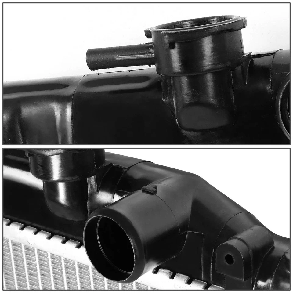 Fit 96-00 Infiniti QX4/Nissan Pathfinder AT OE Style Aluminum Radiator DPI 2055 - Image 3 of 4