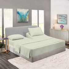 Rajlinen Split King Sheets Set For Adjustable Bed-Giza Sheets-100 Certified