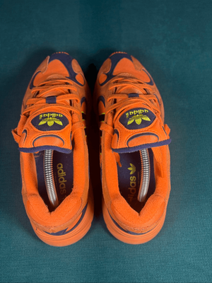 Adidas Yung-1 Dragon Ball Z Hi-Res Orange DBZ Goku Sneakers Mens 9.5 US adidas YUNG-1  main image 4