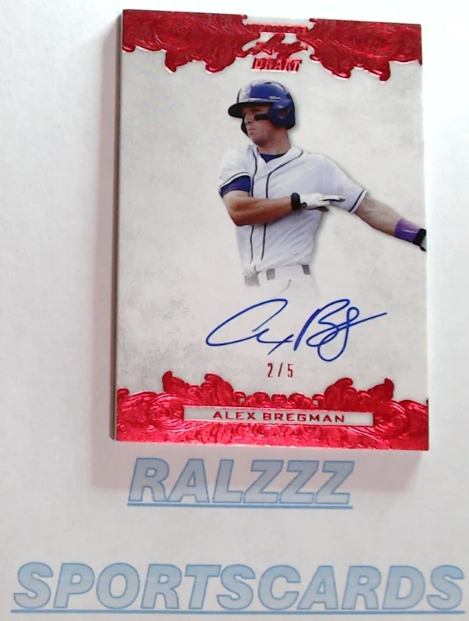 Leaf Alex Bregman Baseball Sports Trading Cards & Accessories for
