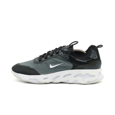 Nike Damen React Vision Freizeitschuhe Schwarz Grau Atmungsaktiv Sneaker EU 41