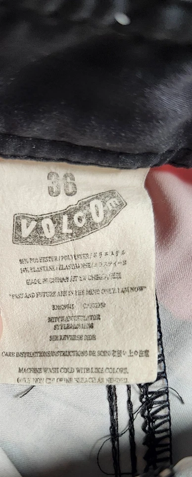 Volcom Vintage Board Shorts Swim Trunks Size 36 Vintage - Image 3 of 4