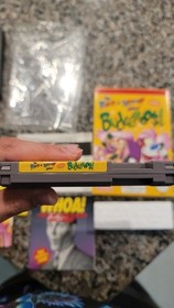 Ren & Stimpy Show: Buckaroo (NES, 1993) Complete w/Poster Pristine Condition 