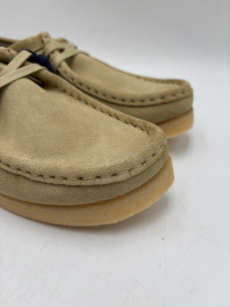 Clarks Originals WALLABEE 55545 Men's NEW Suede Shoes Maple