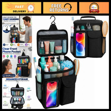 Portable Quick Dry Mesh Shower Caddy - Large Toiletry Bag for College, Travel