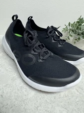 OOfos OOmg Sport LS Shoes Mens 10 Black Low Top  Recovery Shoe Comfort