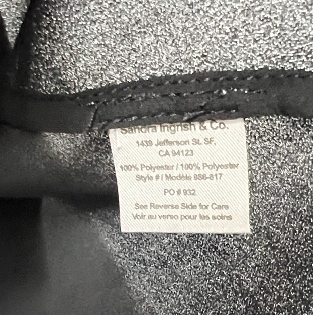 Sandra Ingrish women’s button down Black blouse m… - image 5