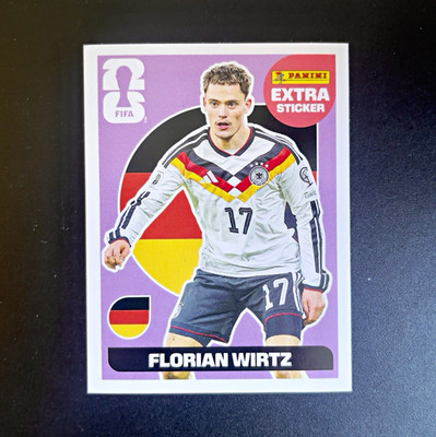 Panini Extra Sticker WM 2026 Florian Wirtz Deutschland Pink