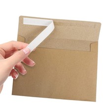 50Pk 5x7 Inch A7 Self Sealing Envelopes for Invitations Greeting Cards Mailings