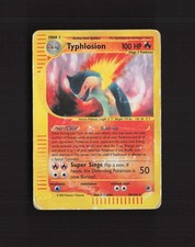 Typhlosion 28/165 Expedition Base Set Reverse Holo Pokemon Card DMG on eBay