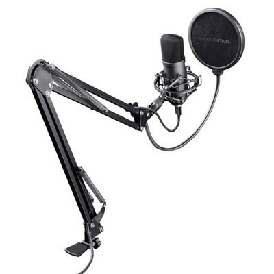 Trust GXT 252+ Emita Plus Studiomikrofon schwarz