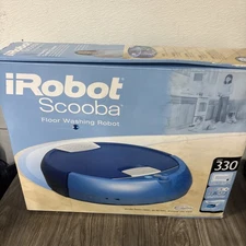 New iRobot Scooba 330 Robotic Floor Washing Scrubbing Robot Cleaner #i1