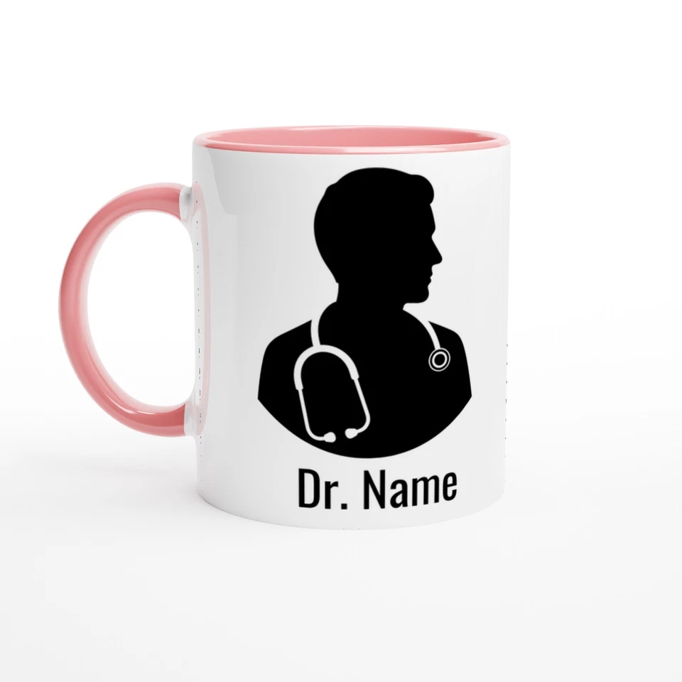 ARZT TASSE PERSONALISIERT – Geschenk Arzt Mann | Dr Titel Geschenk mit Name - Bild 4 von 4
