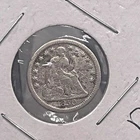 1850 P Seated Liberty Silver Half Dime
