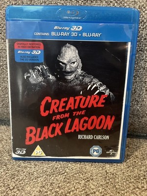 Creature from the Black Lagoon.   (3D Blu-ray/Blu-ray) Rare Must Have !