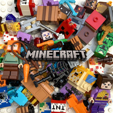 LEGO MINECRAFT  TEILE | Blöcke, Minifiguren, Waffen, Rüstung, Monster, Werkzeuge