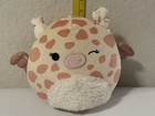 Squishmallows Marcy the Pigasus Flying Pig Pegasus 8" Tan White USED — photo 1