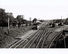 8 x 10 Photo:  New Haven # ? Canton Jct. 9/3/45