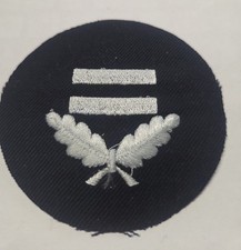 Aufnäher Patches Feuerwehr Dienstgrad Abzeichen Brandmeister BM