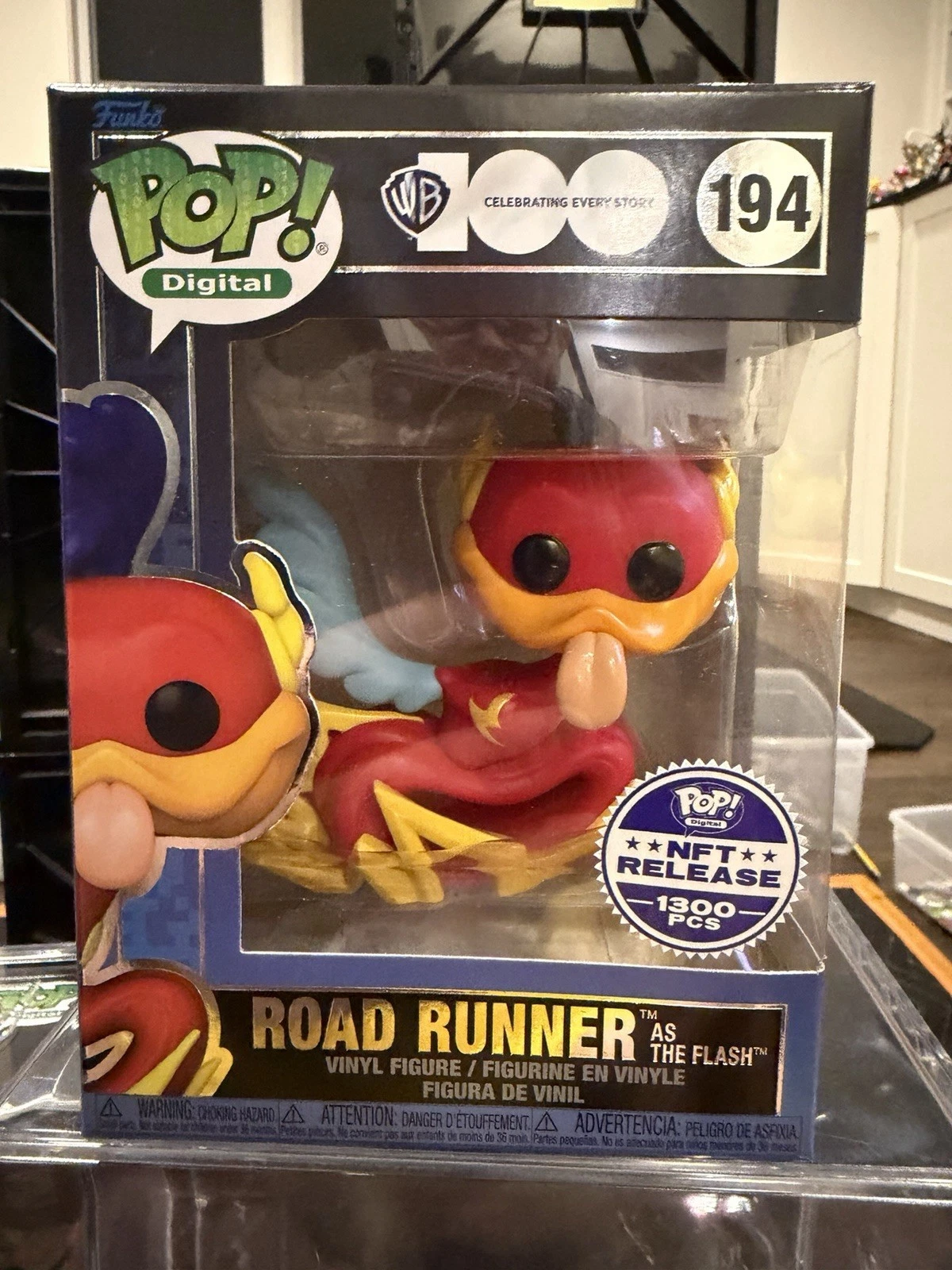 Funko Pop! Vinyl: Looney Tunes - Road Runner Flash #194 (Digital) w/armor