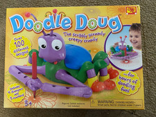 NEUF ! Jouet de dessin DOODLE DOUG, art spirale RARE, stylos complets 2005 bon état, art Ohio
