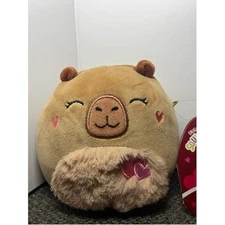 NEW Squishmallows Lijjian Llama Plush Brown Valentine's Day 5 inch