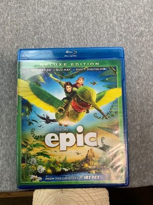 Epic (Blu-ray Disc, 2016) Deluxe Edition Blue Sky Creators of Ice Age