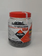 Rubi Tools Spacers 1/16 In. (Jar-1000 Pcs.) Grey