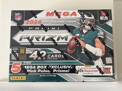 2024 PANINI PRIZM NFL MEGA BOX PINK PULSAR NEW SEALED DRAKE MAYE CALEB WILLIAMS?