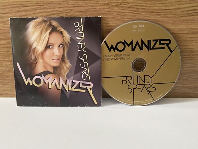 Britney Spears Womanizer - EU CD single - Card Sleeve Case 2008 - 2 Tracks